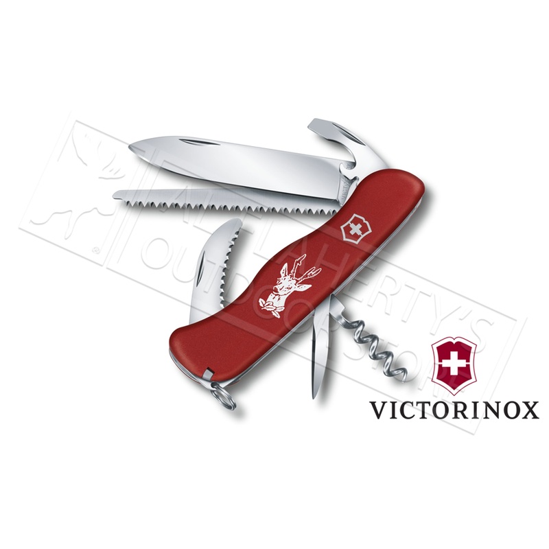 Victorinox Swiss Army Hunter Knife, Red #0.8573-X1