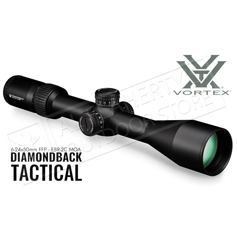Vortex Diamondback Tactical 6-24×50 FFP EBR-2C MOA Reticle #DBK-10028