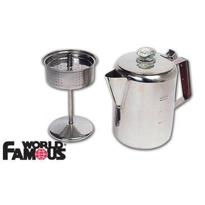 World Famous Stainless Coffee Percolator #749