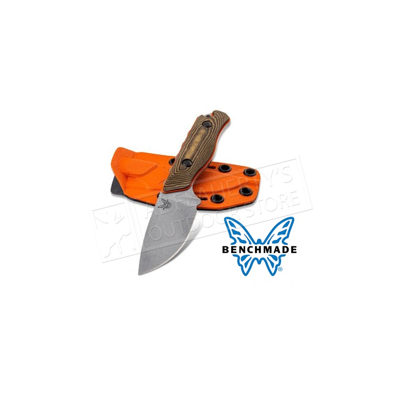 Benchmade 15017 Hidden Canyon Hunter Fixed S90V Blade with Richlite G10 Handles #15017-1