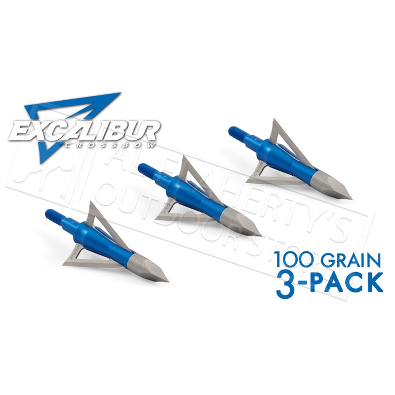 Excalibur Crossbow BoltCutter Broadheads 100 Grain 3-Pack #6675