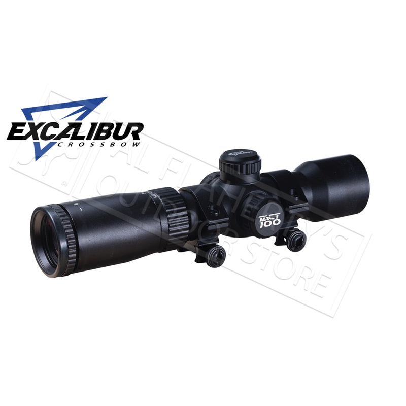Excalibur Crossbow Scope Tact-100 1.5-5x32mm – Multi Colour Illuminated Reticle #73595