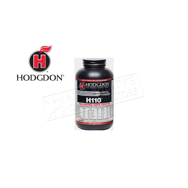Hodgdon H110 Smokeless Gun Powder, 1 Lb #H110