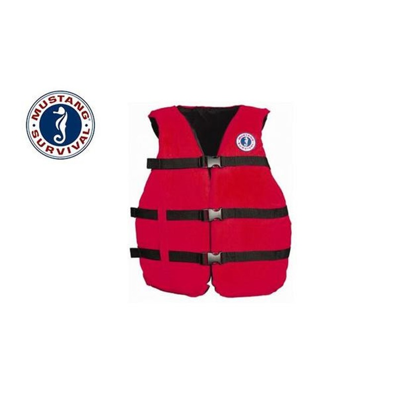 Mustang Survival Universal Fit PFD, Adjustable to 52
