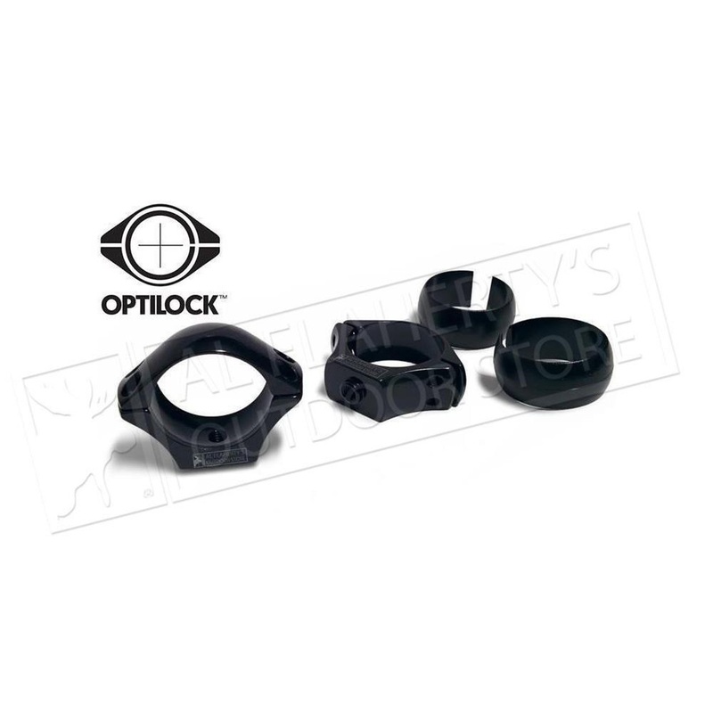 Sako Optilock Scope Rings, Blued 30mm Medium Height #S1300964