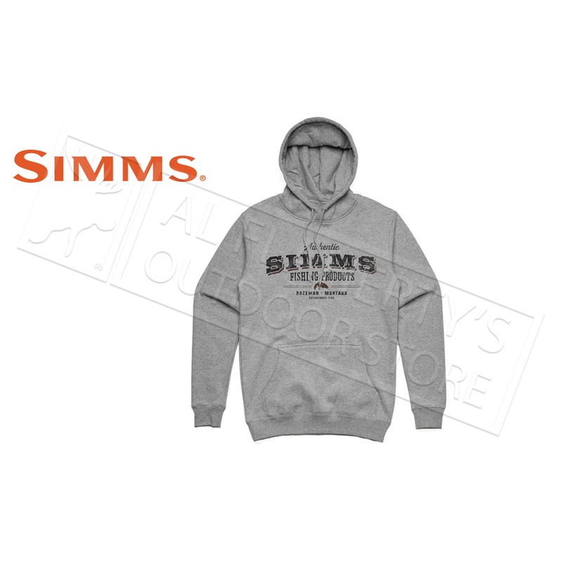 Simms Men’s Working Class Hoody, Grey Heather #13120-067