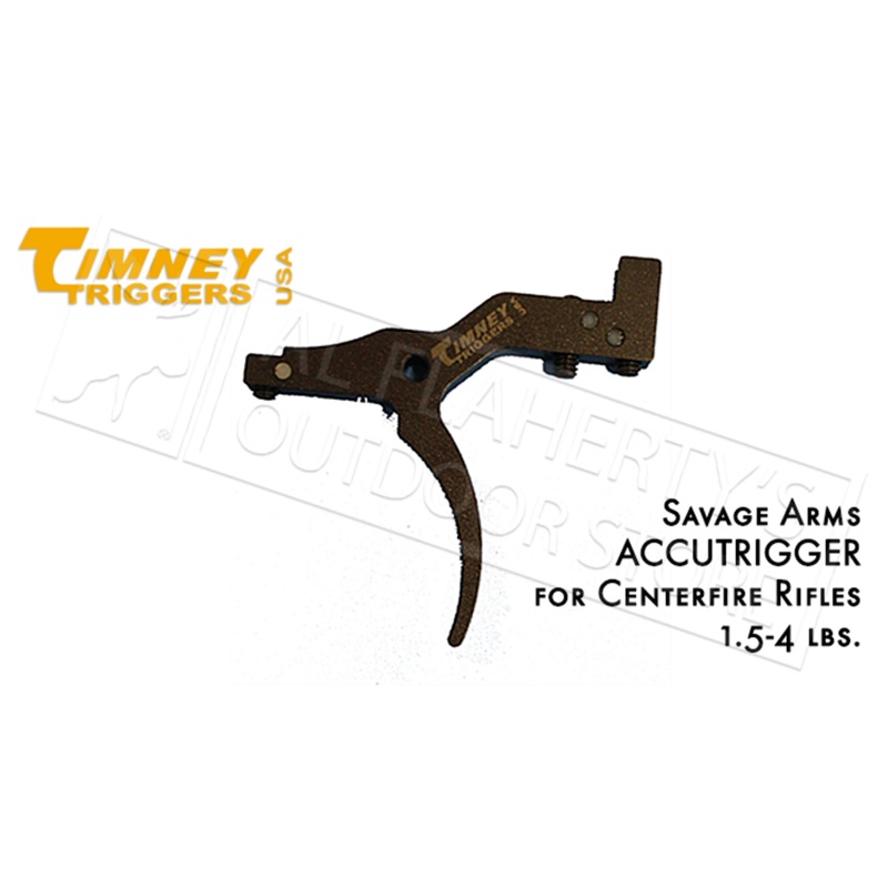 Timney Triggers Savage Arms AccuTrigger for Centerfire Rifles, 1.5-4 lb Adjustable #638