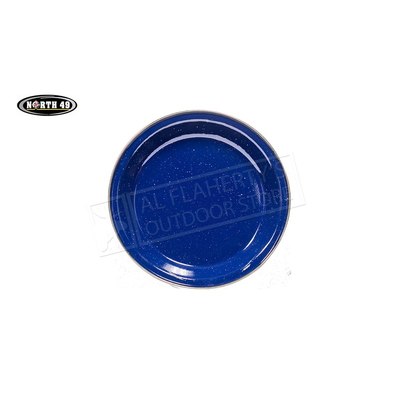 WFS Enamel S/S Rimmed Deep Plate #706