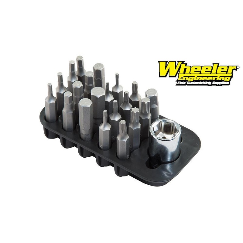 Wheeler 21 Piece Add-On Screwdriver Bit Set, Hex & Torx #954671