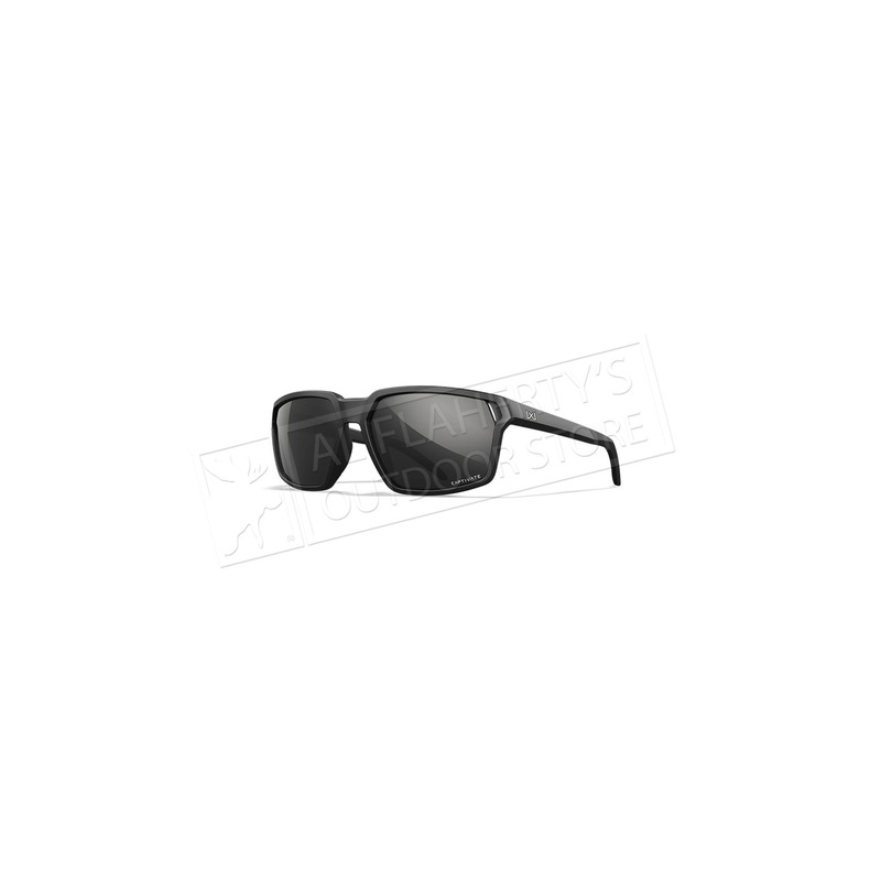 Wiley X Sierra Captivate Polarized Black Mirror/Matte Black Frame #AC6SRA05