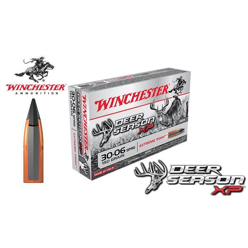 Winchester 30-06 Springfield Deer Season XP, Polymer Tipped 150 Grain Box of 20 #X3006DS