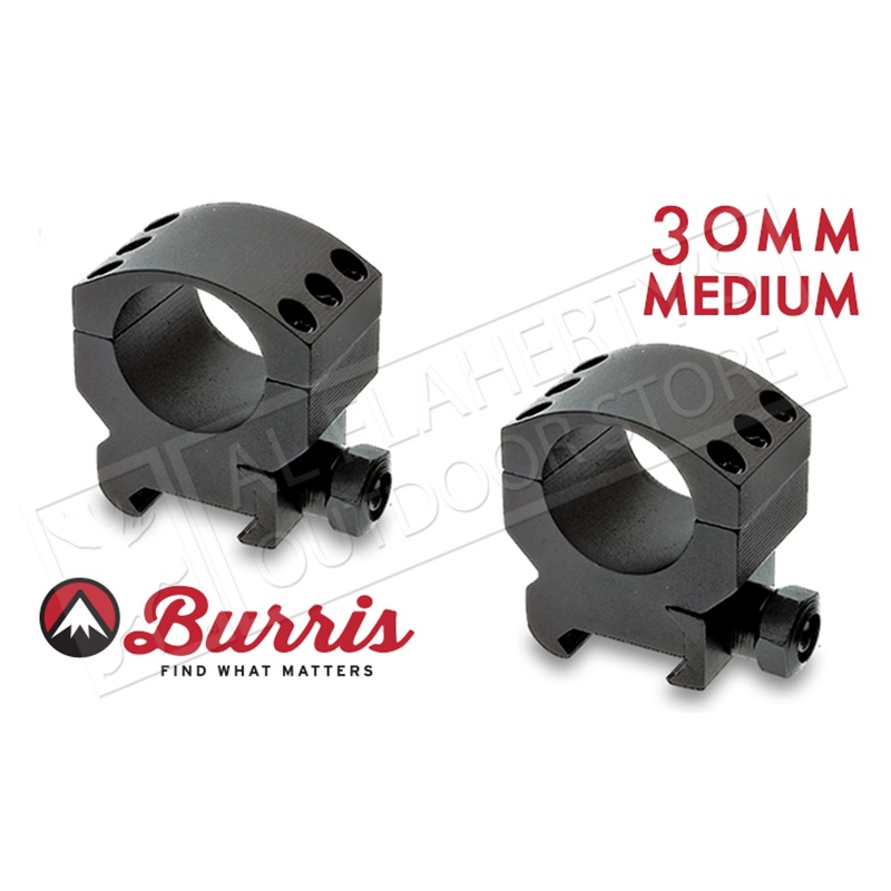 Burris XTR Xtreme Tactical Scope Rings, Medium, 30mm #420162