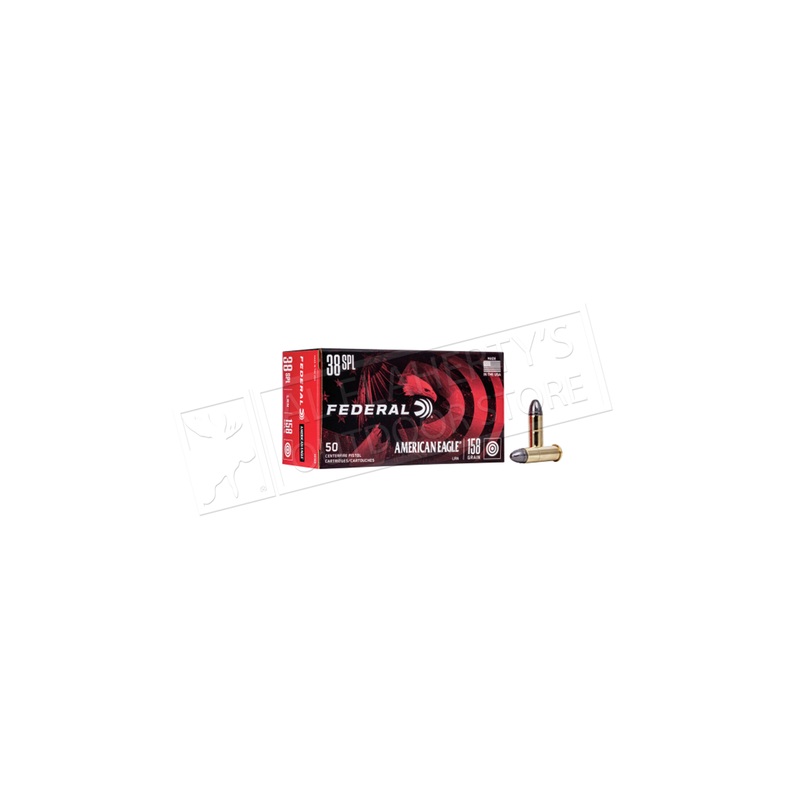 Federal American Eagle 38 Special, LRN 158 Grain Box of 50 #AE38B