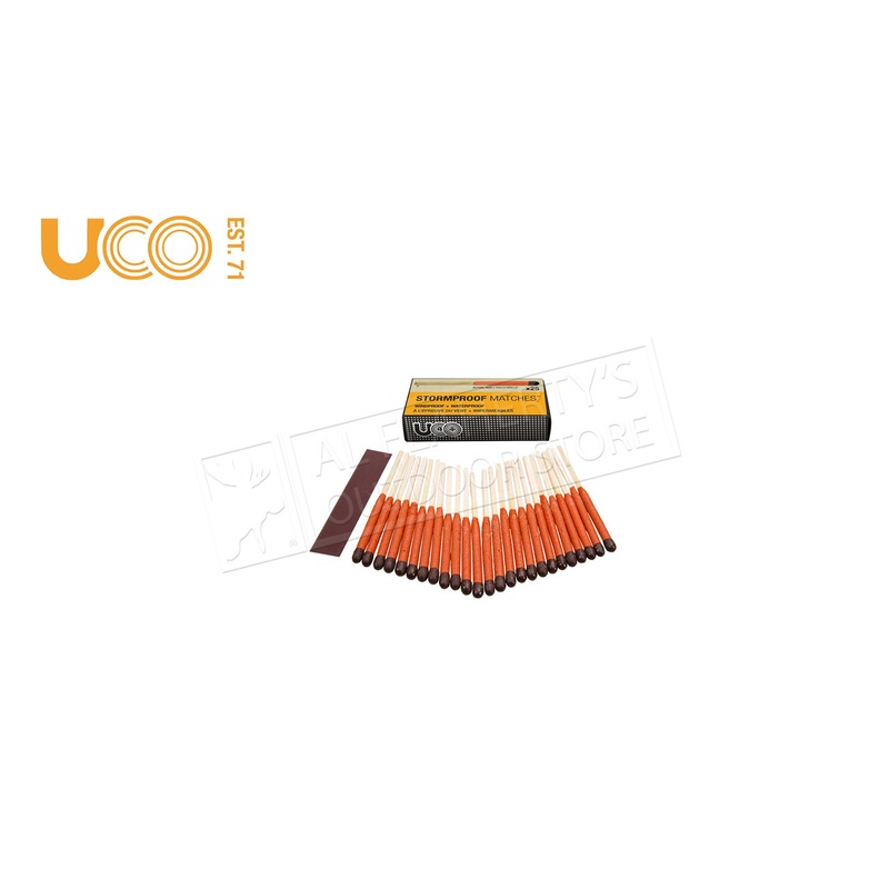 UCO Stormproof Matches, Pack of 25 #MT-SM1-UCO
